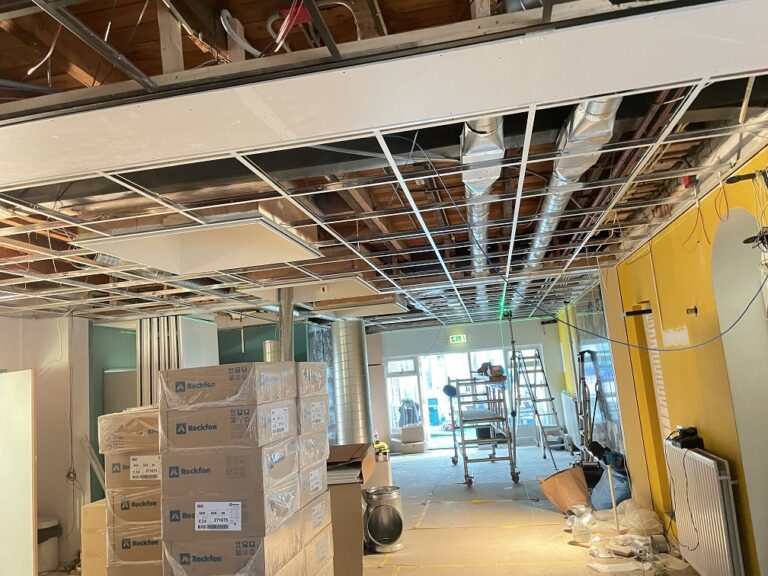 Verbouwing schiet op